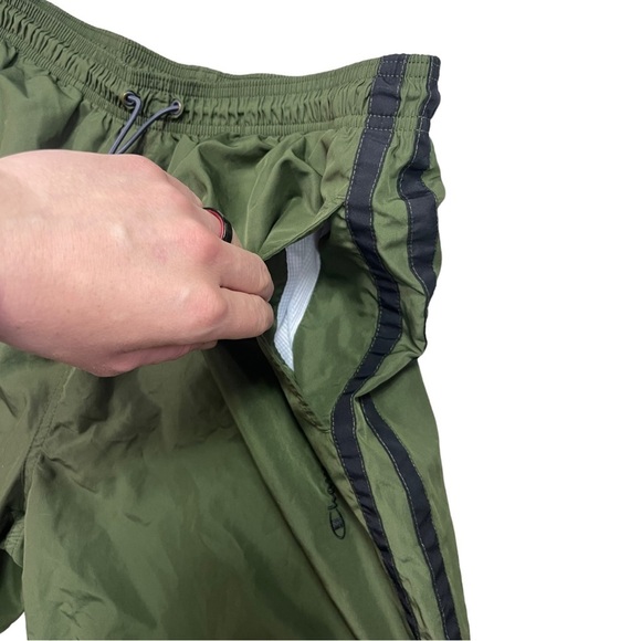Vintage Champion Windbreaker Sweatpants - Picture 3 of 9